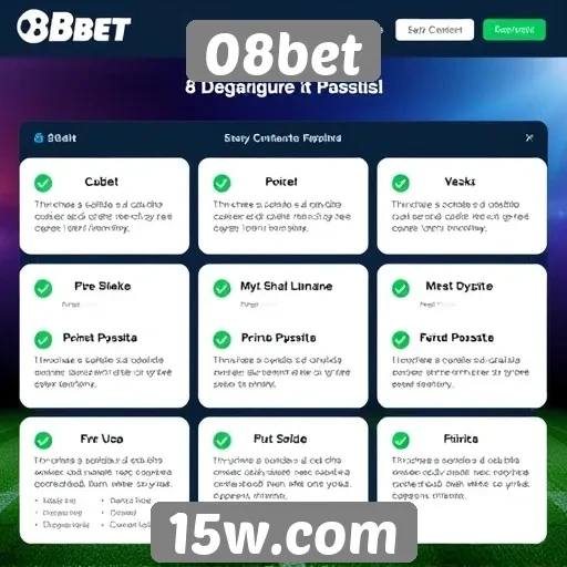 Benefícios de se cadastrar na plataforma 08bet